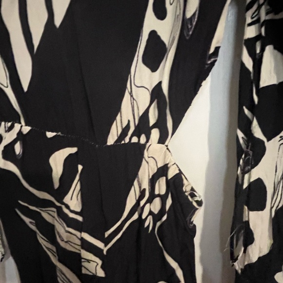 ZARA DRESS NAVY AND WHITE. - Picture 3 of 6